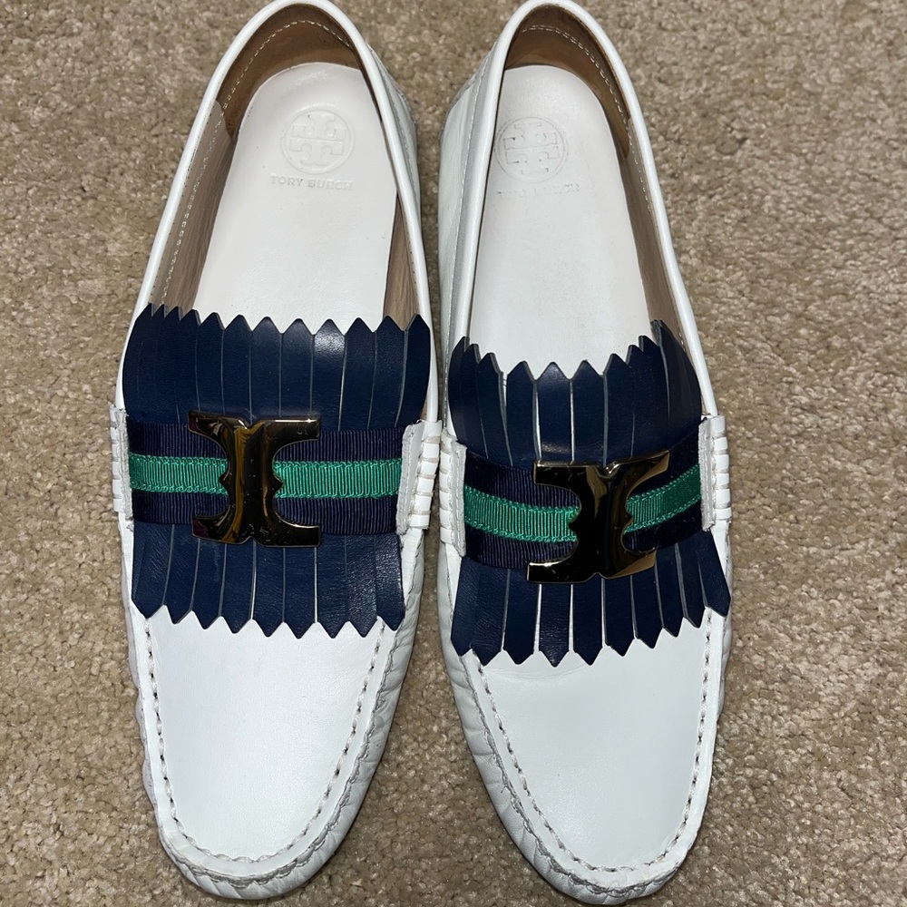Tory Burch , Loafers, multi color, size 9.